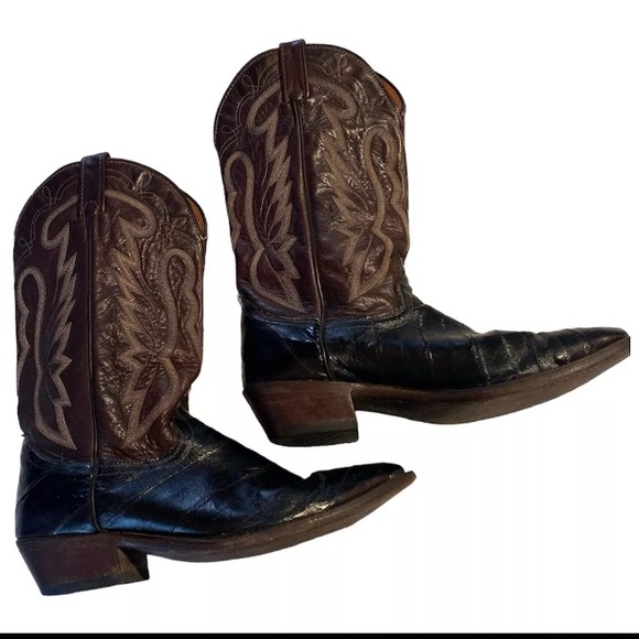 J Chisholm Mens Western Boots Size  11 Brown - Picture 4 of 11